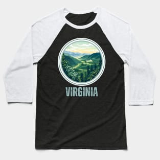 Virginia State USA Baseball T-Shirt